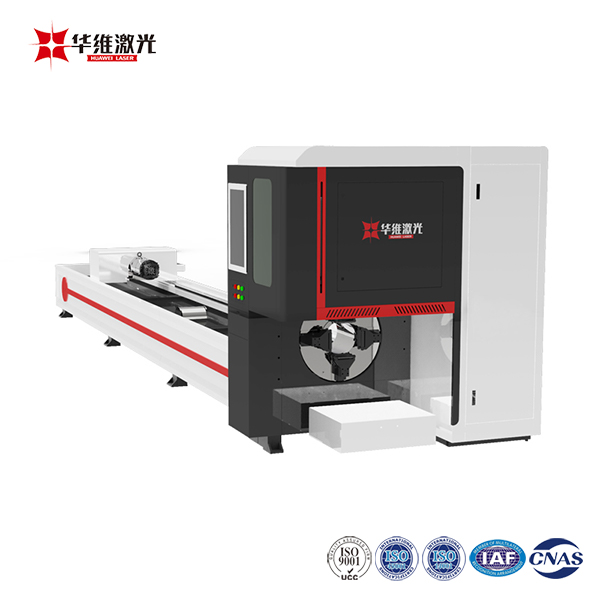 Coupeur laser industriel de tube en métal 1500W pour l'acier inoxydable